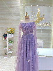 Custom-made evening dress